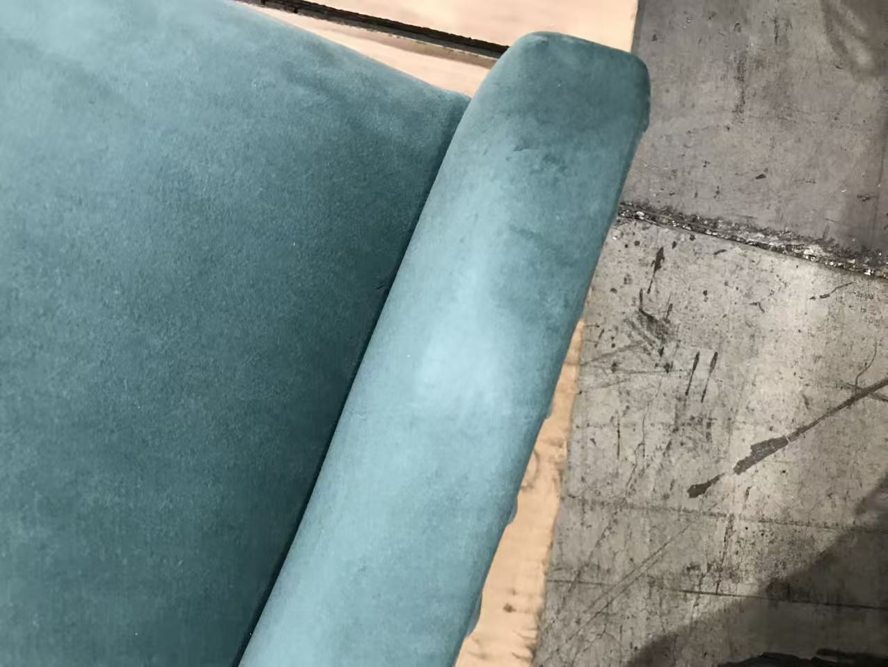 SEYNAR Upholstered Dining Chair Set of 2 - Green (Imperfect)