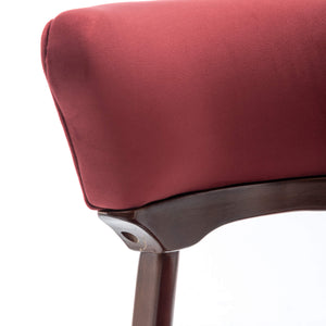 SEYNAR Modern Velvet Dining Chairs with Solid Wood Legs Set of 2/4/6