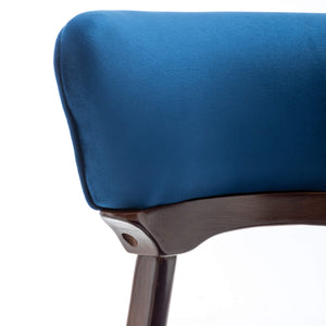 SEYNAR Modern Velvet Dining Chairs with Solid Wood Legs Set of 2/4/6