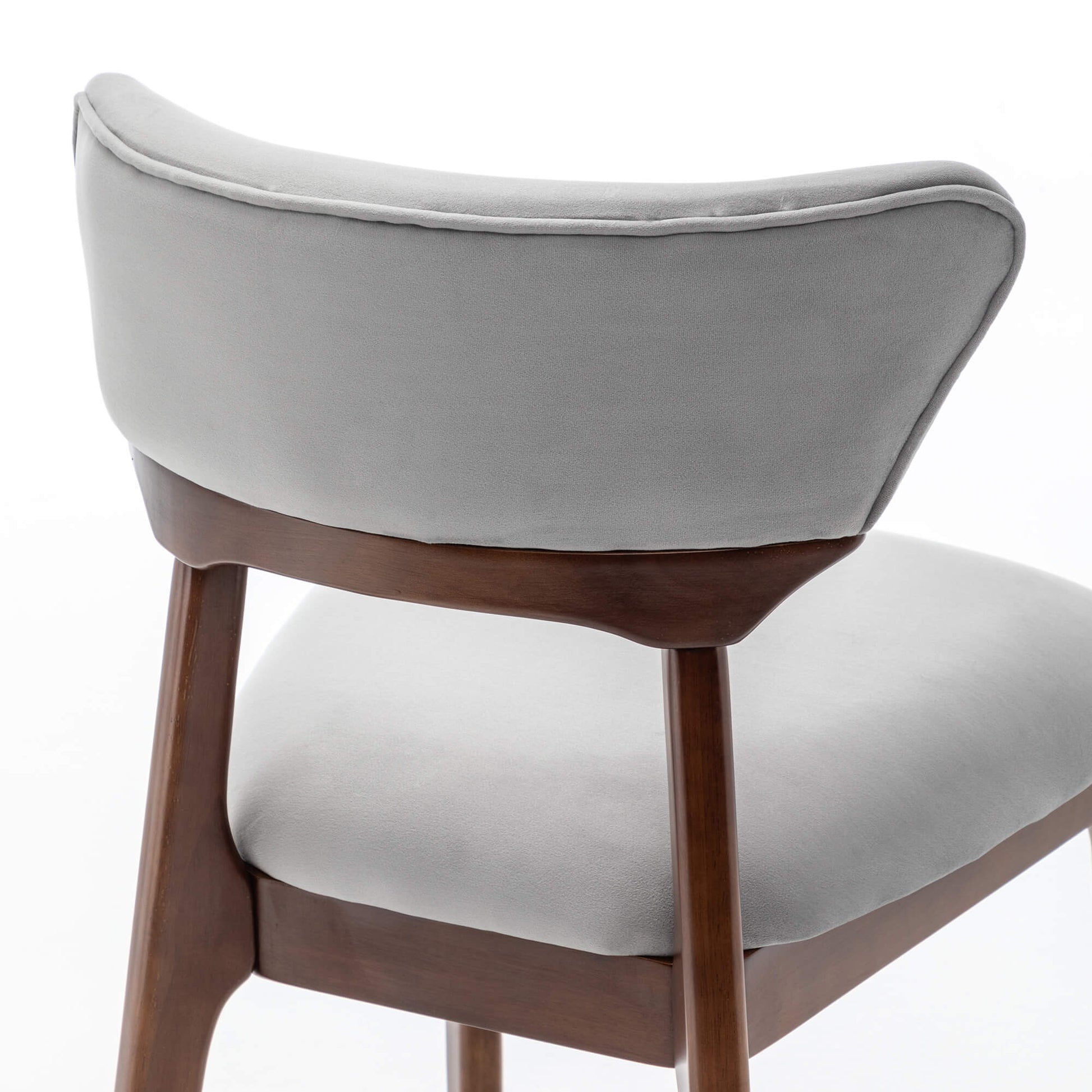 SEYNAR Modern Velvet Dining Chairs with Solid Wood Legs Set of 2/4/6