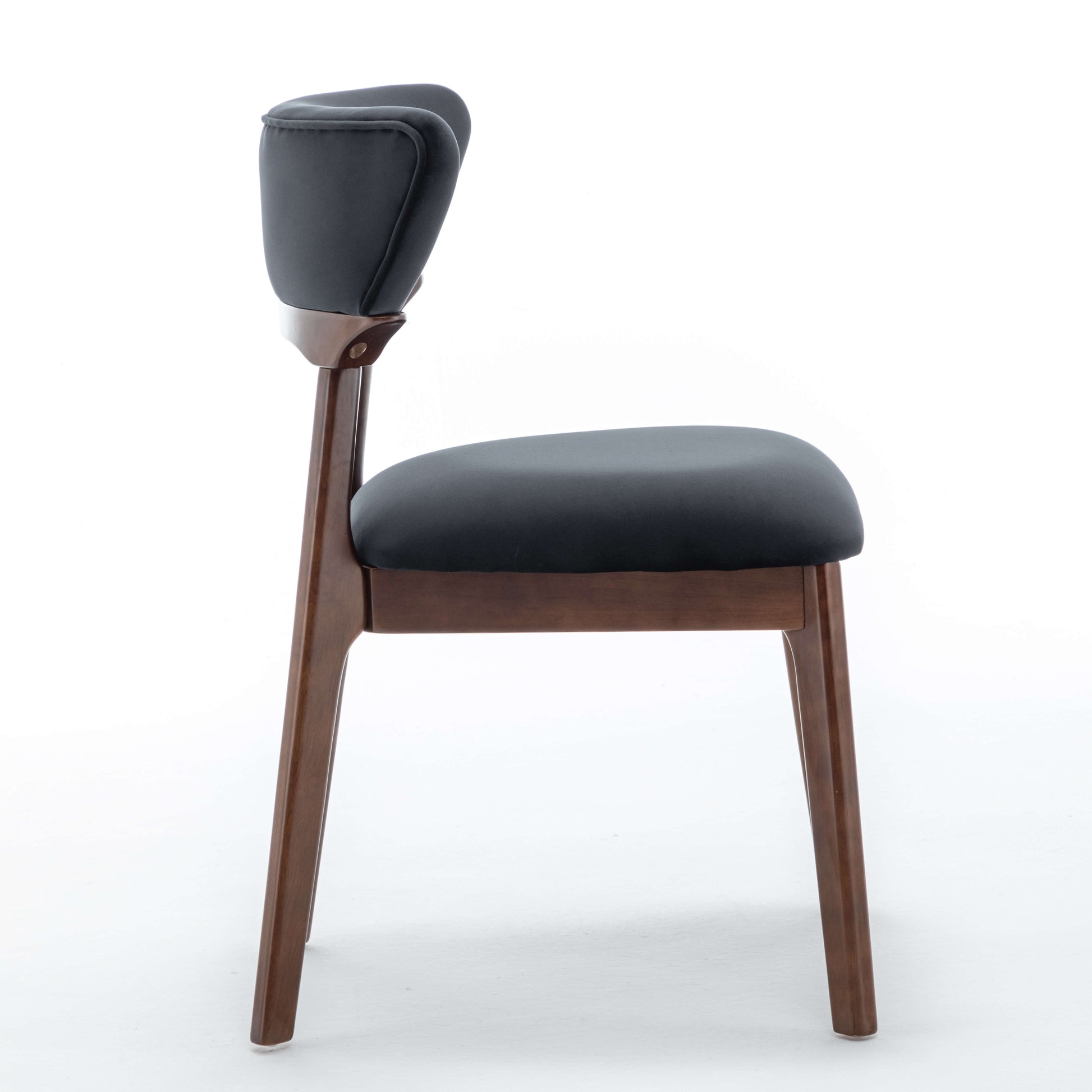 SEYNAR Modern Velvet Dining Chairs with Solid Wood Legs Set of 2/4/6