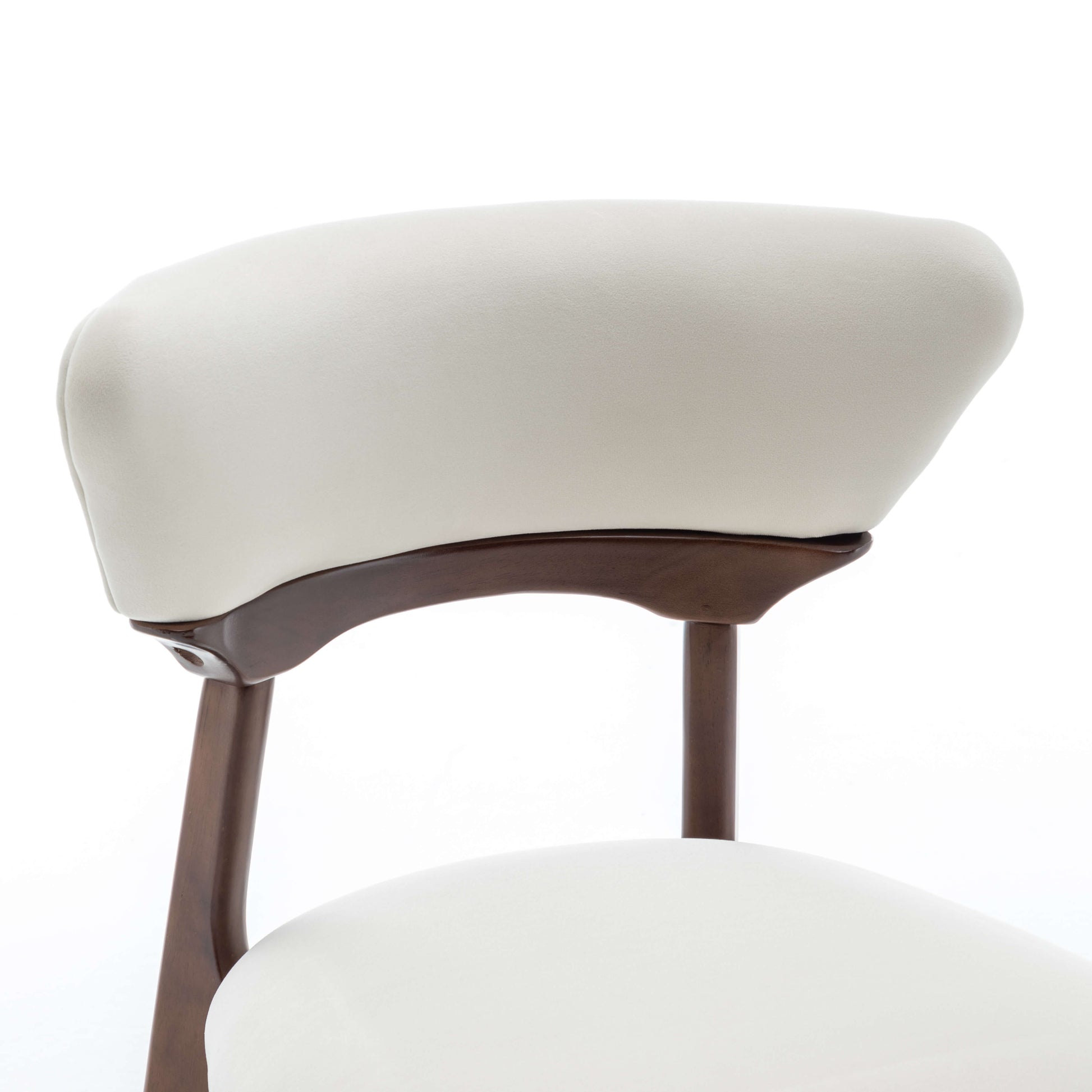 SEYNAR Modern Velvet Dining Chairs with Solid Wood Legs Set of 2/4/6