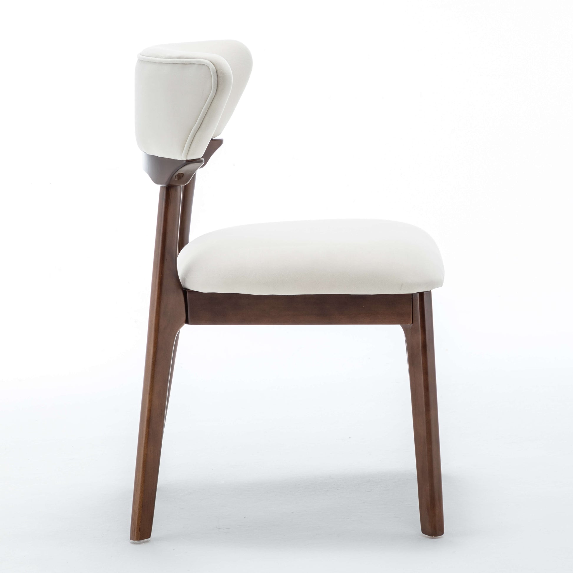 SEYNAR Modern Velvet Dining Chairs with Solid Wood Legs Set of 2/4/6