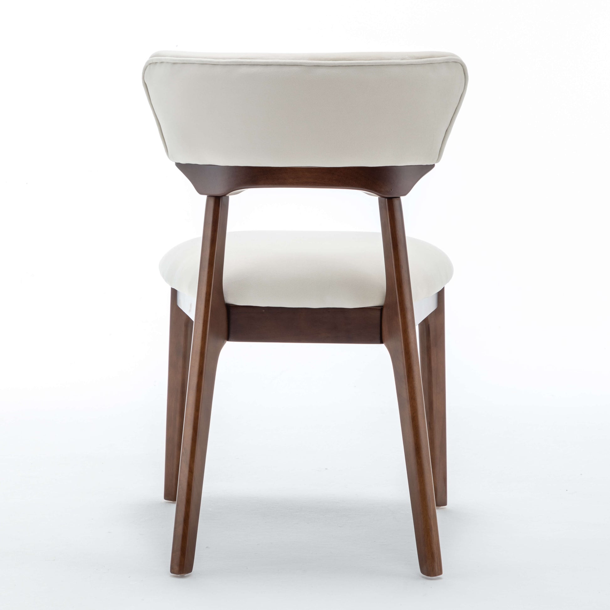 SEYNAR Modern Velvet Dining Chairs with Solid Wood Legs Set of 2/4/6