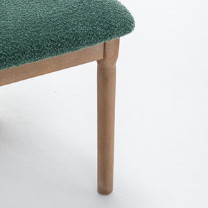 SEYNAR Set of 2/4/6 Modern Linen Upholstered Dining Chairs with Bolster Backrest