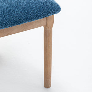 SEYNAR Set of 2/4/6 Modern Linen Upholstered Dining Chairs with Bolster Backrest