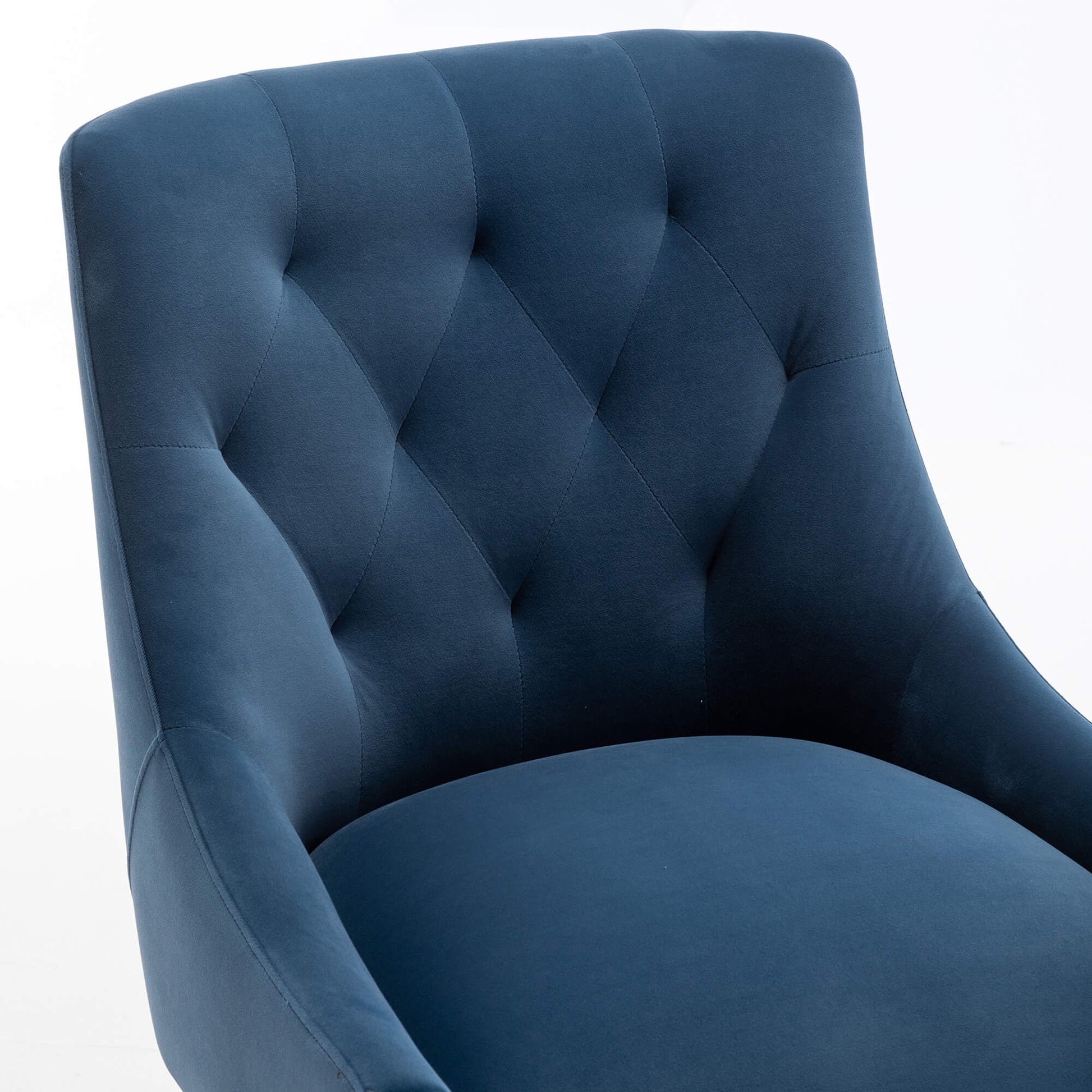 SEYNAR Modern Dining Chairs Set of 2/4/6, Upholstered Accent Chair Tufted Back Armless Chair with Back Pull