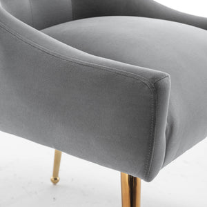 SEYNAR Modern Dining Chairs Set of 2/4/6, Upholstered Accent Chair Tufted Back Armless Chair with Back Pull