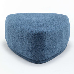 SEYNAR Modern 43'' Teddy Fabric Ottoman Bench