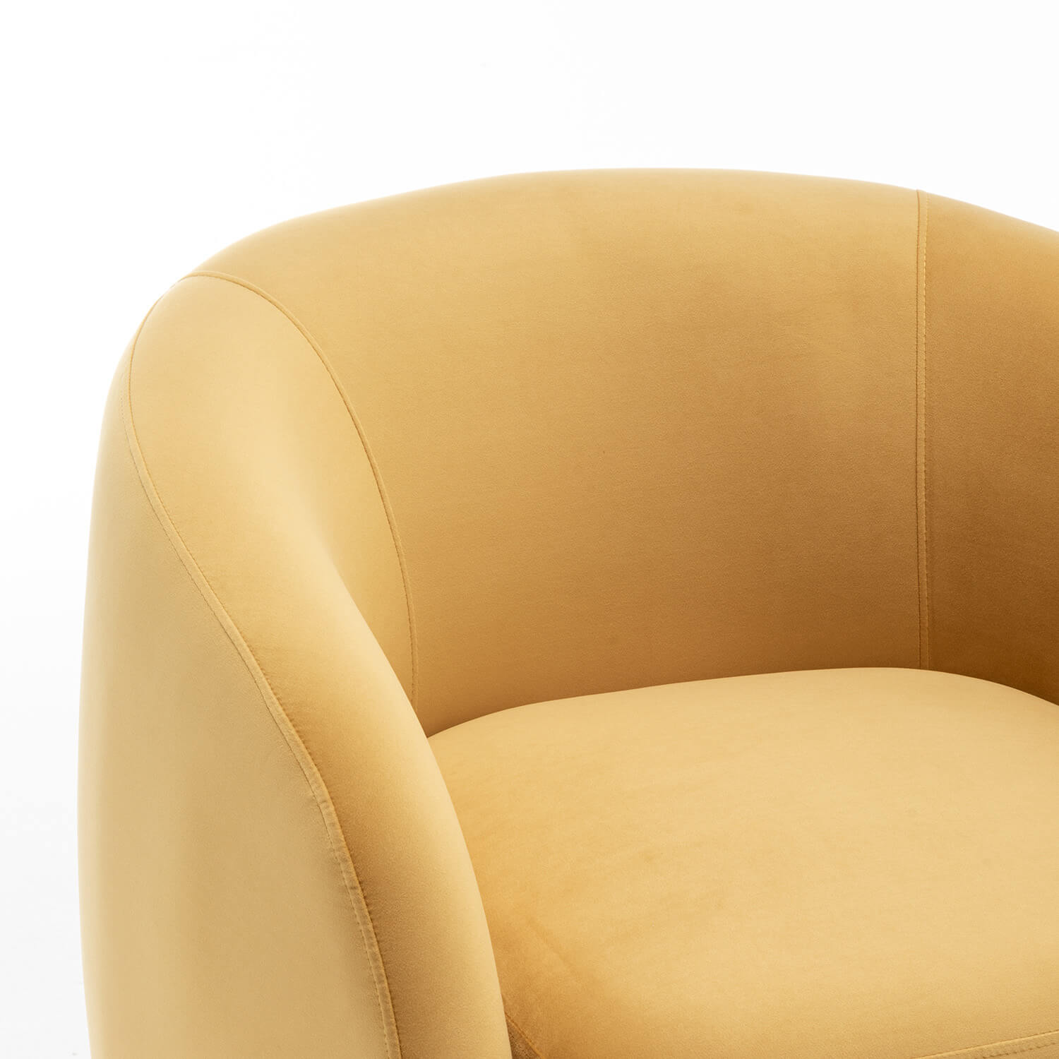 SEYNAR Modern Glam Velvet Upholstered 360 Degree Swivel Accent Armchair(Single/Set of 2)