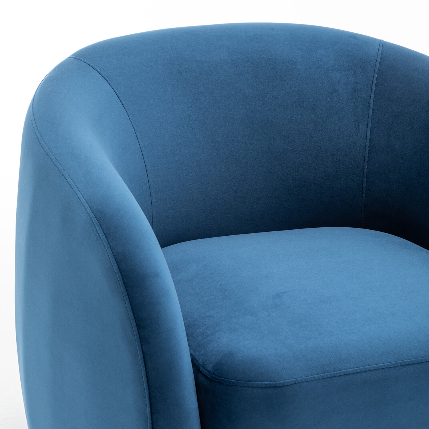 SEYNAR Modern Glam Velvet Upholstered 360 Degree Swivel Accent Armchair(Single/Set of 2)