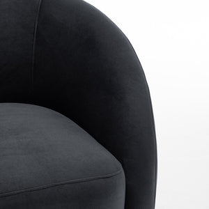 SEYNAR Modern Glam Velvet Upholstered 360 Degree Swivel Accent Armchair(Single/Set of 2)
